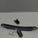 BQLZR Plastic Suitcase Luggage Handle Replacement 9.33" with Mount & Screw Black B122,Two Inner Hole Distance: 177mm/6.97", Two Outer Hole Distance:224mm/8.82"