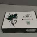 SOKU Braided Wigs for Black Women, 13 Inch Mini Twist Short Braided Wig 4x4 Lace Frontal Box Braid Wig Blonde Highlights Curly Braids Glueless Wigs for Daily Wearing