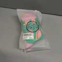 6 x Non-Slip Pilates Socks for Women with Grips  Barre, Yoga, Workout, Studio Grip Socks  Toeless, Breathable, Anti-Skid (One Size, Watermelon)