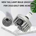 19433735 Brake and Tail Light Bulb Compatible with GMC Acadia 2017 2016 2015 2014 2013 Stop and Taillamp Bulb Replace# 13582912