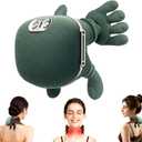 Neck Massager, Shiatsu Neck and Back Massager with Heat, 4D Kneading Simulated Human Hand Design Electric Deep Tissue Massage, Portable Body Massager for Shoulder, Pain Relief & Muscle Relax