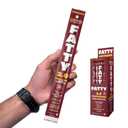 FATTY Smoked Pork Meat Sticks Raised Without Antibiotics, Pepperoni Flavor, 21g Protein Per Stick, 3 oz. (Pack of 20) (BB: March 3, 2026)