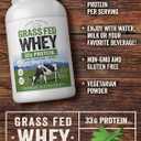 Carlyle Grass Fed Whey Protein Powder | 2lb | 33g of Protein Per Serving | Unflavored | Sugar and Hormone Free | Non-GMO and Gluten Free Supplement | by Herbage Farmstead