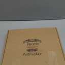 potricher Linen Hardcover Photo Album 4x6 600 Photos Large Capacity for Family Wedding Anniversary Baby Vacation (Brown, 600 Pockets)