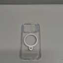 CASEKOO Clear for iPhone 17 Pro Case with 360 Spin Magnetic Stand[Fit for MagSafe][17FT Military Protection][Long-Lasting Clarity] Slim Frame Titanium Alloy Sturdy Stand 6.3'', Clear