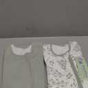 Yoofoss Baby Sleep Sack 6-12 Months TOG 1.0 Baby Wearable Blanket, 2 Pack 100% Organic Cotton Infant Toddler Sleeping Sack 2-Way Zipper Lightweight Sleep Sack (Medium)