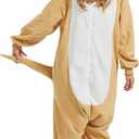 Golden Retriever Dog Onesie Pajamas Halloween Costume Unisex Cartoon Dog Animal Christmas Cosplay (Small)