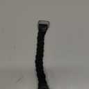 Wearlizer Compatible with Fitbit Charge 6 Bands/Charge 5 Bands for Women, Cute Stretchy Braided Solo Loop Wristband Slim Soft Elastic Replacement Strap Accessories for Charge 5 6 Band, Black M