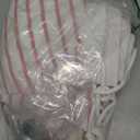 Fisoew Womens Striped 2 Piece Outfits Skort Set Short Sleeves Shirts Bubble Mini Skirt Sets Matching Sets (Small, Pink)