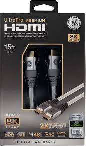 UltraPro Premium HDMI 15ft 8K UHDR Ultra High Speed Cable With Ethernet