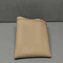 FLATO Waterproof Under Sink Mat 22" x 19" Shelf Liner for Kitchen and Bathroom, Cabinet Protector, Organizers and Storage, Flexible Silicone Drip Tray (Beige)