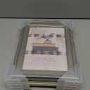 XUANLUO 3 Pack 5x7 Inch Picture Frames Farmhouse Rustic Vintage Distressed Wood Grain Photo Frame with HD plastic cover for Table Top Display and Wall Hanging (Mix Color-3pcs)