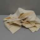 TEXAS LINEN CO. Premium Egyptian Cotton Pillow Cases Standard/Queen Size Set of 4 - Luxury High Thread Count Cotton Pillow Cases (2 Pair, Ivory), Silky Soft, Cooling Extra Long Staple Pillowcases