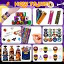 192PCS Halloween Party Favors for Kids, Goodie Bag Fillers, Classroom Prize, Bulk Party Favors for Kids, Halloween Favors for School, Non Candy Treats