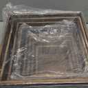 8 PCS Wooden Buffet Risers, Rustic Wood Cake Cupcake Stands, Square Food Risers for Buffet Table, Catering Dessert Table Display Set, Stackable Wooden Crates for Party, Decor, Wedding, Birthday