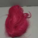 Hot Pink Wig for Kids Long Straight Pink Wig Child Megata Wigs Girls Neon Pink Synthetic Wigs