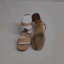 DREAM PAIRS Women's Platform Heels Block Chunky Open Toe Ankle Strap Heel Fashion Wedding Party Dress Sandals Shoes (7.5, Nude)