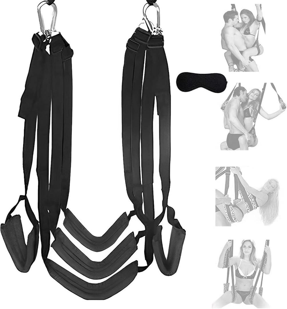 Sex Swing Bondage Sex Door Bondage Restraint Sex Bondage Sexual Restraints Rope Kit Bondage Spreader Leg Open for Women Sweater HYK-05