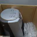 Comfort Zone 1500W Oscillating Ceramic Tower Space Heater  Portable Electric Heater, Digital Display, Remote Control, 80 Oscillation & 12H Timer  Tip-Over & Overheat Protection for Home & Bedroom