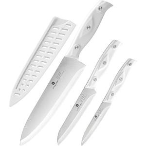 3PCS Chef Knife, Ultra Sharp Kitchen Knife, High Carbon Stainless Steel Chef knife set