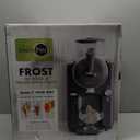 GreenPan Frost Ice Cream Maker & Slushie Machine, Soft Serve, Sorbet, Margaritas, Milkshakes, Frozen Yogurt, No Pre-Freezing, Ready in 15 Mins, 6 Modes, 7 Textures, Self-Cleaning, Family Size, Gray