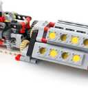Technic Gearbox with V16 Engine Model Kit, Technic Gear Box Pieces Compatible with Major Brand Blocks Model, Technic Replacement Pieces