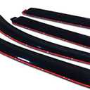 in Channel Window Deflector Sun/Rain/Wind Guards Smoke Window Visors 4Pc Set 2002-2006 Compatible with Chevy Trailblazer EXT/GMC Envoy XL/XUV Models