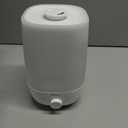 Fontaines Luxury Top-Fill Cool Mist Humidifier - 360 Ultra-Fine Spray, Whisper-Quiet Operation, Dishwasher-Safe Tank, Nightlight & Auto Shut-Off, Easy to Clean for Home, Bedroom, Baby Nursery