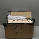 Art Supplies, Wooden Art Set Crafts Kit with Drawing Easel, Deluxe Kids Art Set, Oil Pastels, Colored Pencils, Watercolor Cakes, Creative Gift for Kids, Teens, Beginners Girls Boys (Natural)