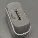 SCAIKTIG Automatic Electric Nail Clipper with LED Light & 2 Speeds with Nail Scraps Storage, USB Rechargeable Safety Fingernail Trimmer for Baby, Children, Kids, Adult, Seniors and Caregivers, White