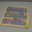 Magnetic Alphabet Maze Letter Puzzle for Fun Learning, Montessori Educational Toy for 3 4 5 Year Old Boys and Girls, Fine Motor Skills Development and Sensory Play