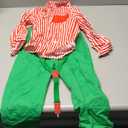 Fairy Baby Toddler Baby Boys Christmas Gentleman Outfit Bow Tie Shirt+ Suspender Pant Clothes Sets Infant Tuxedo Suit 120