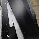 Queen Bed Frame with Headboard, Bed Frame Queen Size with Sturdy Wooden Slats Support, Platform Frame with Velvet Upholstered Headboard, Mattress Foundation, Easy Assembly, No Box Spring Needed Black