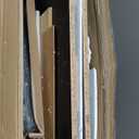 Tvilum, 2 Drawer Nightstand for Bedroom, Handle-free Drawers, Contemporary, Black