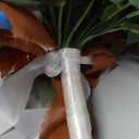 10 Inch Terracotta Wedding Bouquets for Bride Artificial Roses Flower Cascading Cascade Bridal Bouquet for Rustic Boho Fall Vintage Wedding Ceremony Party and Anniversary