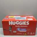 Huggies Little Movers Baby Diapers, Size 6 (35+ lbs), 84 Ct