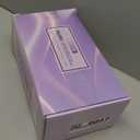 MESCOMB Upgraded Infrared 6 in 1 Hot Air Styler Wrap - Dual Voltage Hair Dryer| Fast Drying & No Heat Damage, Professional Multi-Styler for Curling, Volumizing & Smooth Straightening (100V-240V) (Purple)