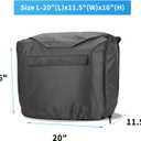 Joramoy Generator Covers Waterproof for Honda Inverter Generators EU2200i EU2200ic EU2000i EU2000ic Camo Companion for Honda Power Equiment Heavy Duty 420D Oxford Cover