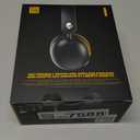 Skullcandy Grom Wireless Headphones, Volume-Limiting Audio, Comfortable Over-Ear Fit, Designed for Kids 6+, Up to 45 Hours Battery, Backup 3.5mm AUX Cable Included with Built-in Microphone - Black