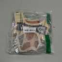 KOOLTAIL Dog Harness and Leash Set for Small Medium Dogs, Step in No Pull Soft Mesh Dog Harness Comfort Padded Pet Vest, Adjustable Reflective Easy Walking Puppy Cats Harnesses Training, Plaid Beige M (Medium (Pack of 1))