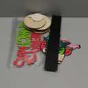 7 Pieces Christmas Table Decorations Signs Christmas Wooden Centerpiece Signs Merry Christmas Table Sign Xmas Theme Wooden Table Toppers for Christmas Holidays Party Supplies (Green Christmas -1)