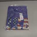 4th of July USA Shirts for Men - 2025 Oversized Crewneck American Flag USA 1776-2025 Shirts L