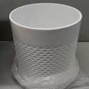 10 Inches Plant Pot with Legs, Modern White Flower Pots