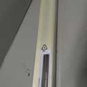 LazBlinds No Drill Zebra Blinds for Windows 34.5" W x 72" H, Cream