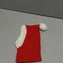 Christmas Pet Hat - Red Knitted Cat Santa Dog Hat, Warm Winter Neck Ear Warmer Headband Protector Costume Headwear for Pet Outfit Decoration (L)