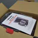 Mueller 12-Cup Drip Coffee Maker - Borosilicate Carafe, Auto-Off, Reusable Filter, Anti-Drip, Keep-Warm Function, Clear Water Level Window Coffee Machine, Kitchen Essentials & Accessories (Black)