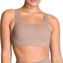 Victoria's Secret Women's VSX Featherweight Max Sports Bra, High Impact Wireless, Bare Taupe, 36C