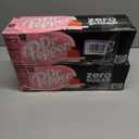 2 x Dr Pepper Zero Strawberries and Cream Soda, 12 fl oz cans, 12 Pack