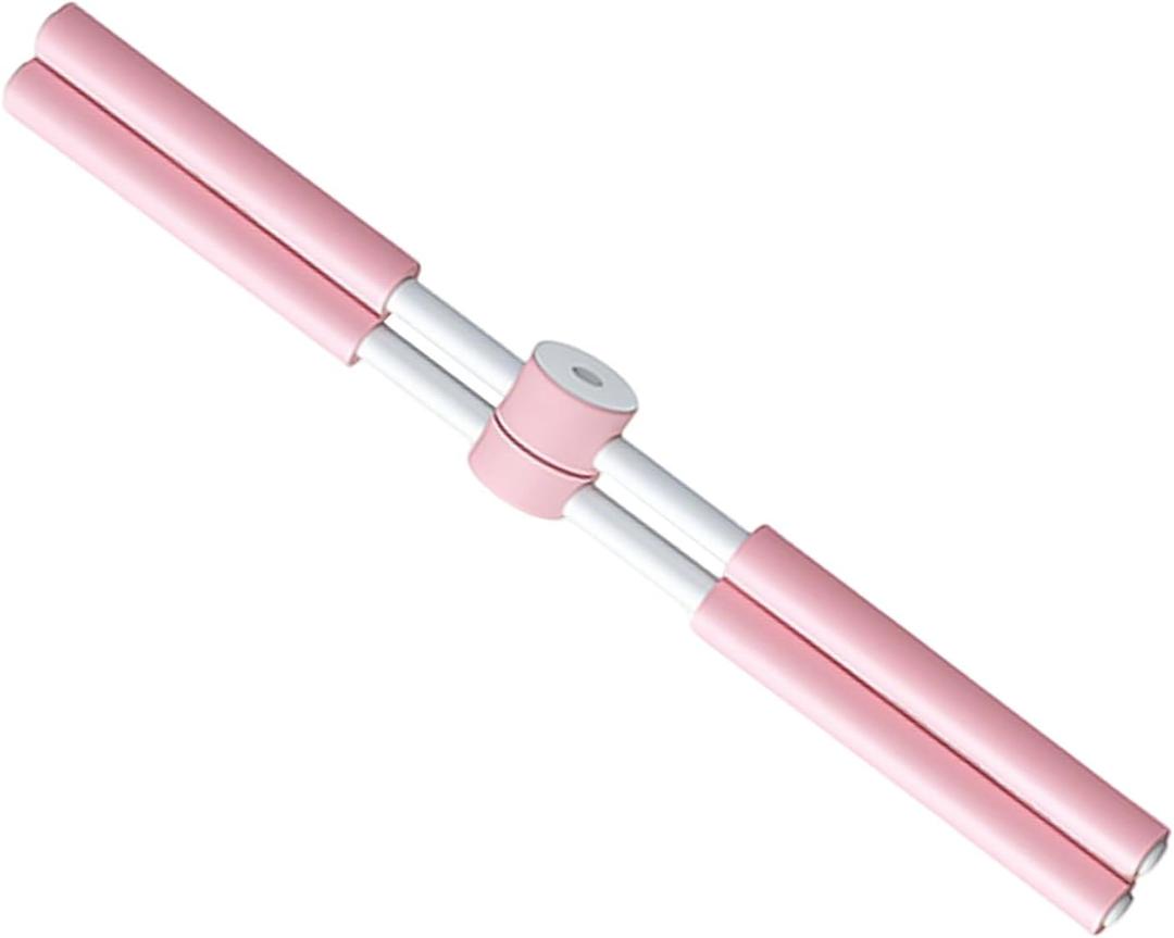 Yoga Stick - 59.6 inches Back Stretcher for Women, Neck Hump Equipment with Ergonomic Support, Portable Corrector for Travel, Home, Daily Use, Sitting Exercise Comfort (Pink)