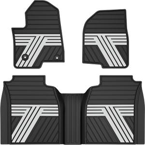 Multi-Color Floor Mats for Chevy Silverado GMC Sierra 2019-2026 Crew Cab